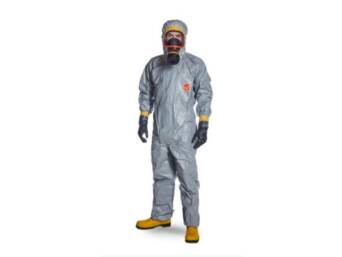 COVERALL TYCHEM 6000F PLUS+GLOVES