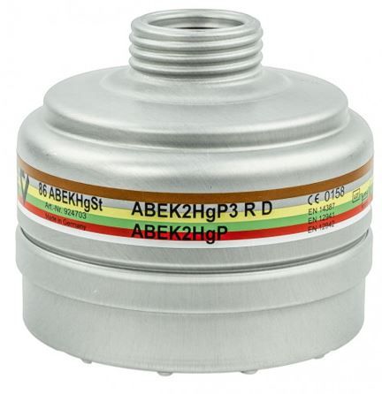 Bartelsrieger ABEK2HgP3 filtre à poussière et à gaz