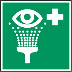 pictogram oogdouche