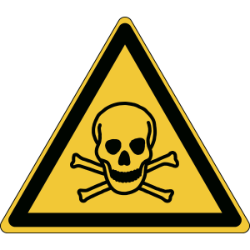 pictogram waarschuwing giftige stoffen