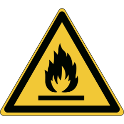 pictogram waarschuwing ontvlambare stoffen