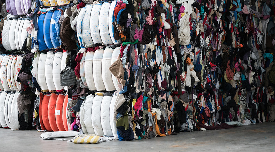  bales of clothes