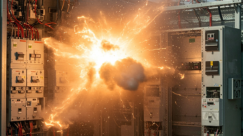 Arc Flash (créé avec l'IA)