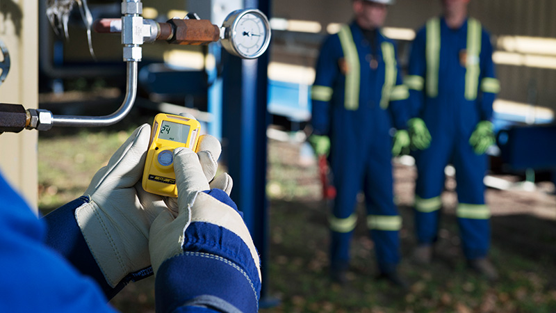 mesurer le gaz avec un détecteur de gaz BW Clip 1 de Honeywell