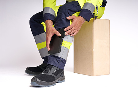 Multinorm workwear UP-collectie van Sioen: details van de werkbroek – Vandeputte Safety Experts