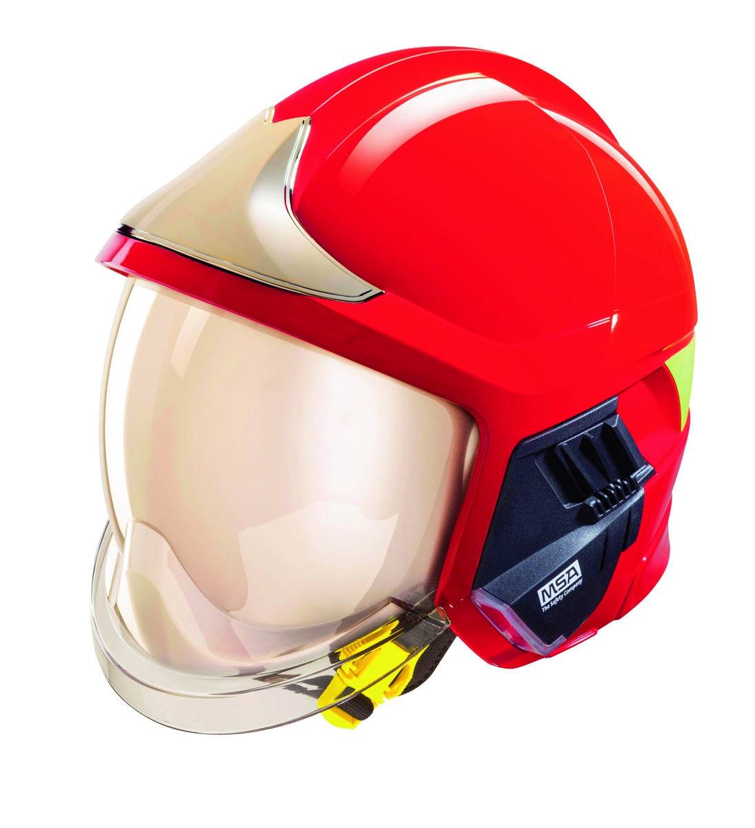 CASQUE POMPIERS MSA CGF GALLET F1 Firefighter Helmet Casco Bombero