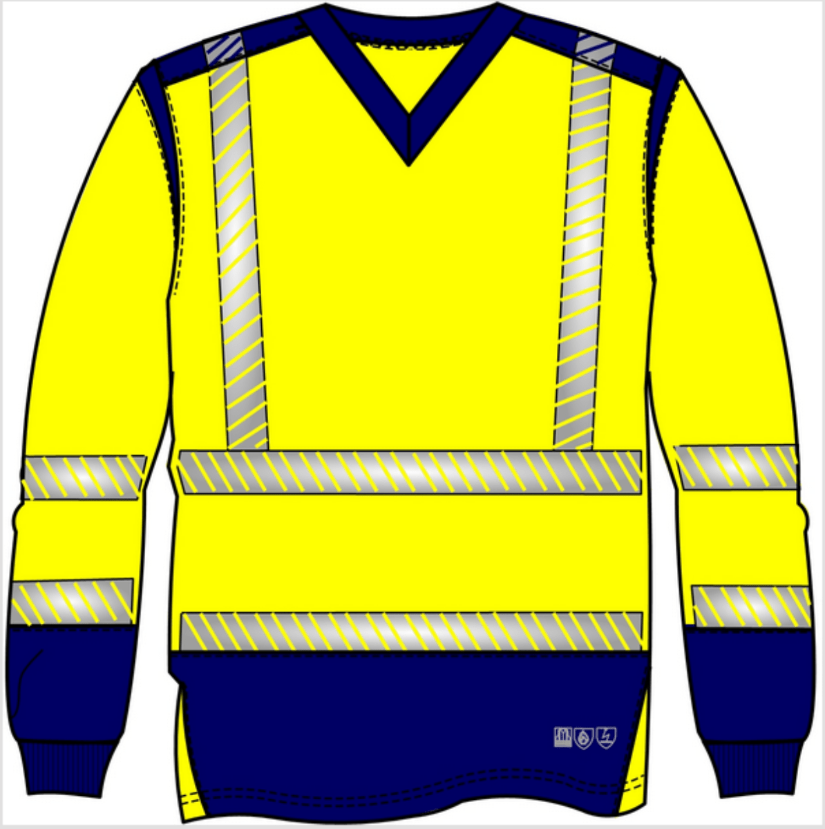 T-Shirt Multirisk L.m. 12317