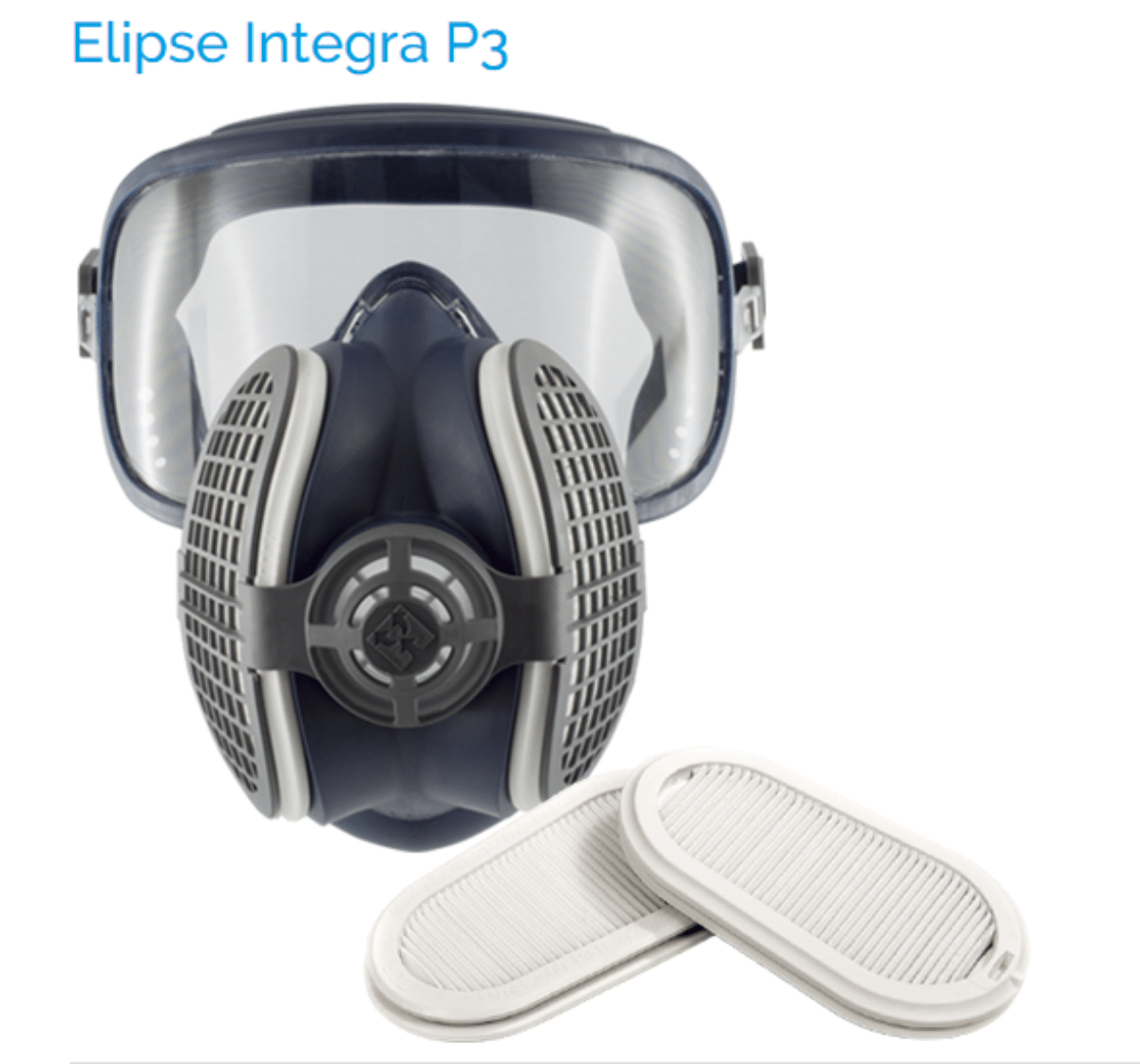 Halfmasker met Bril Elipse Integra P3