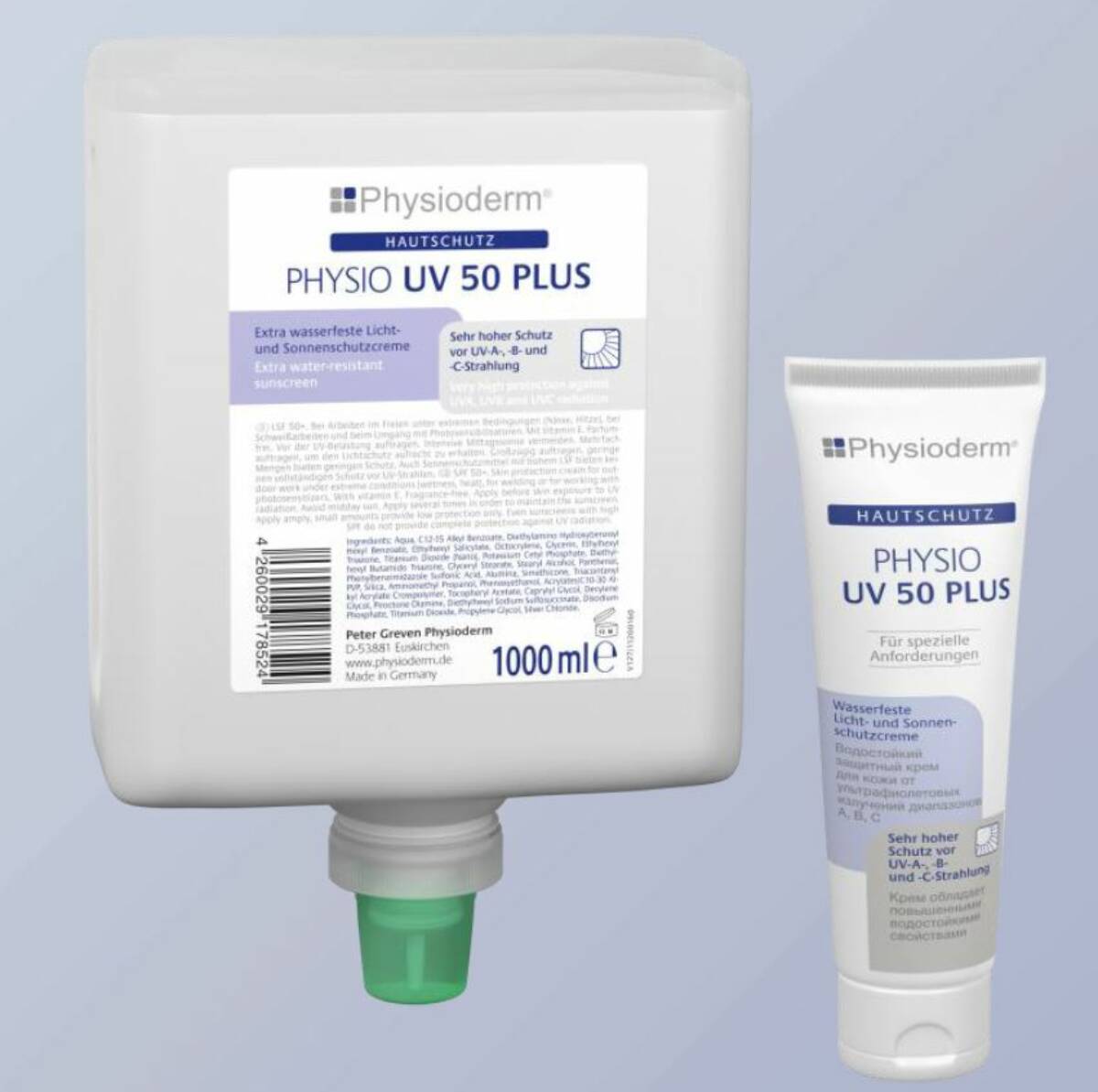 Zonnecreme Physio UV50+ 20ML Tube