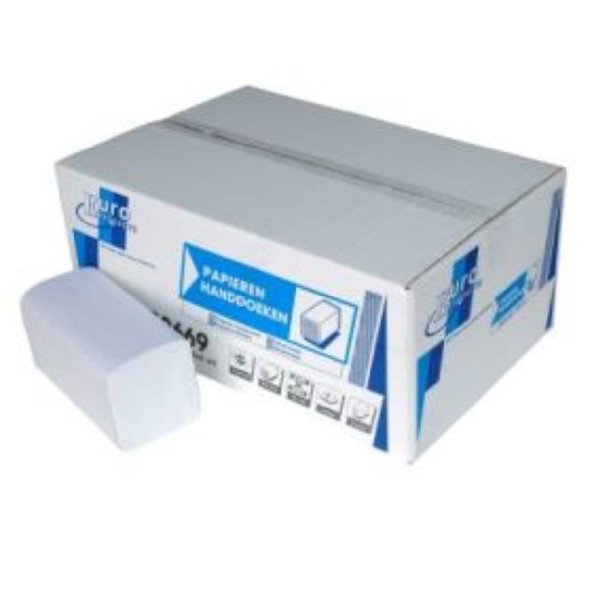 Vouwdoek Zz-Vouw 20,5X25 Cm, 2-Lgs-250ST