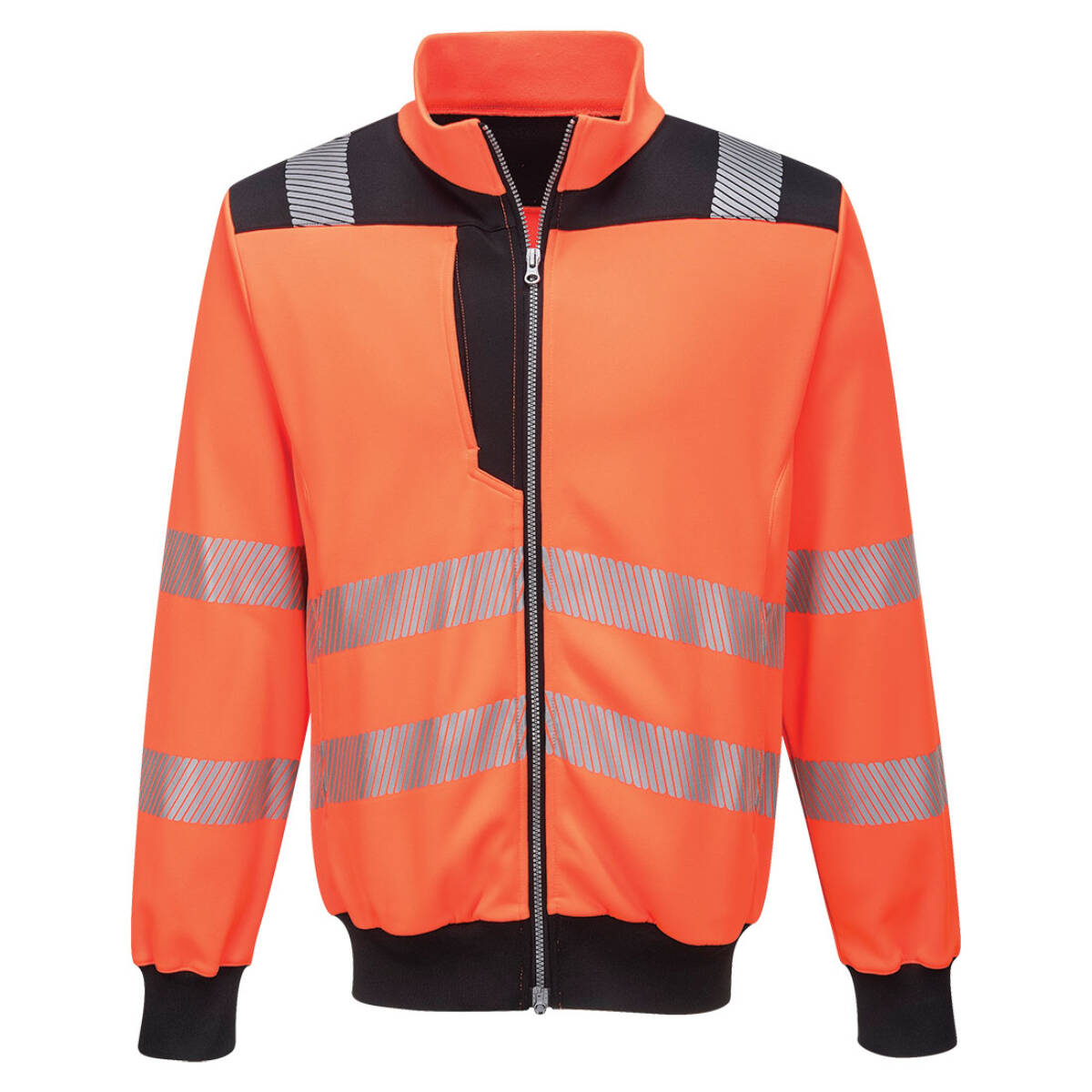 Sweater Full Zip HI-Vis PW370