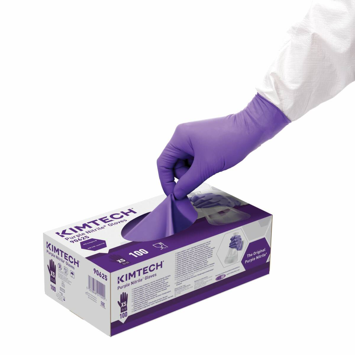 HS Kimtech Purple Nitril (100ST)