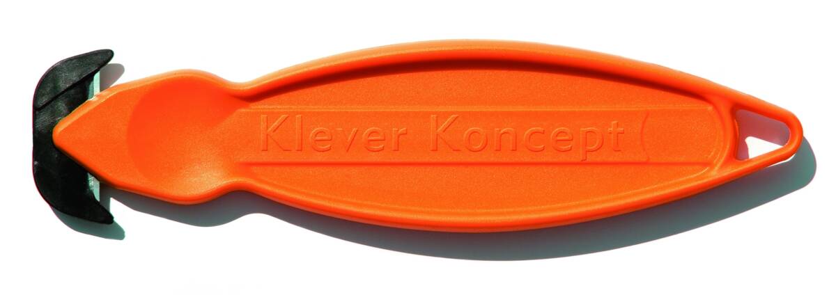 Wegwerpmes Klever Koncept Oranje