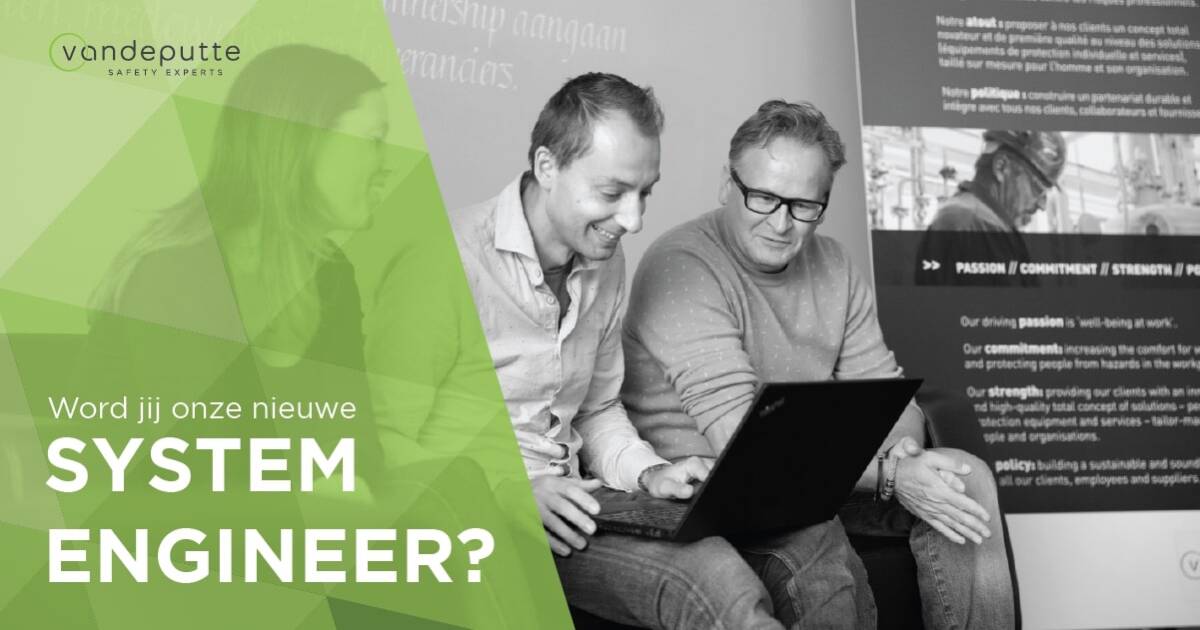 Vacature System Engineer Vandeputte Safety Experts