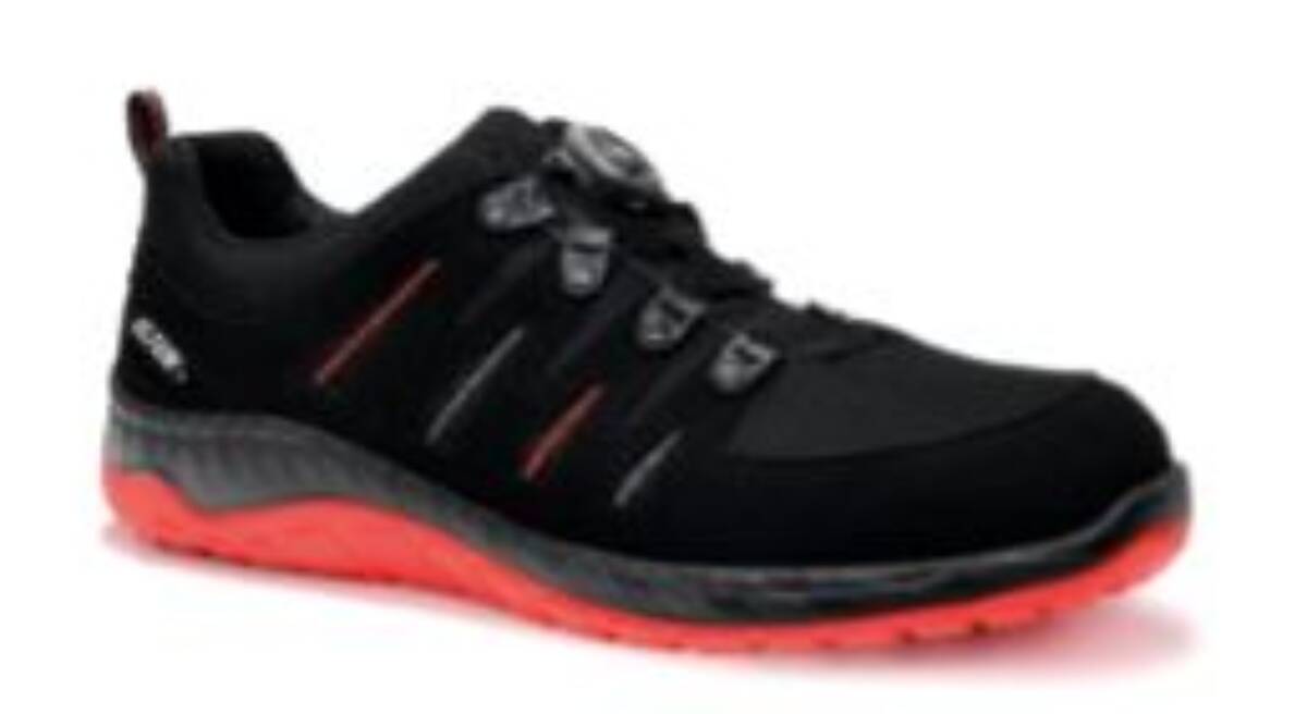 Lage Schoen Maddox BOA Black-Red S3 SRC