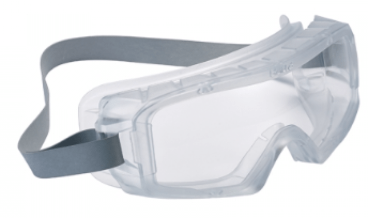 Goggle Coverall Clean PC Blank Vented