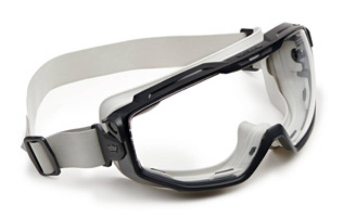 Goggle Universal PC Blank Platin (grijs)