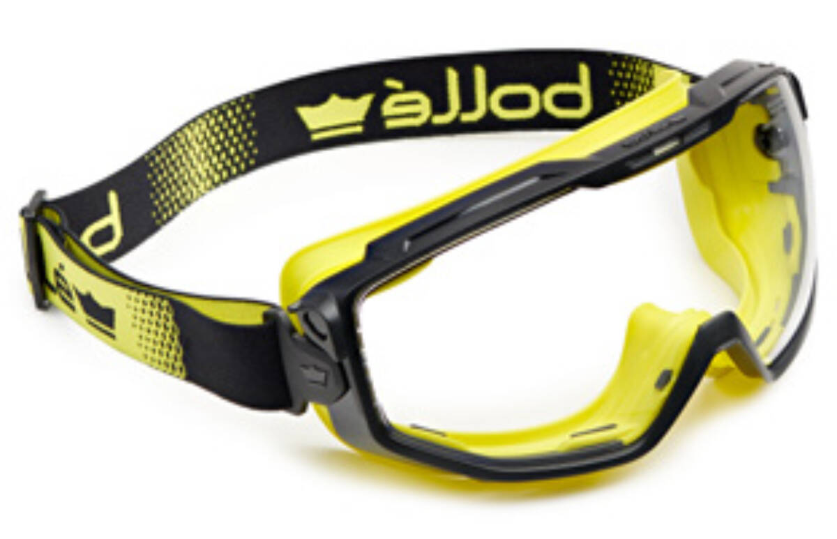 Goggle Universal PC Blank Platin (geel)