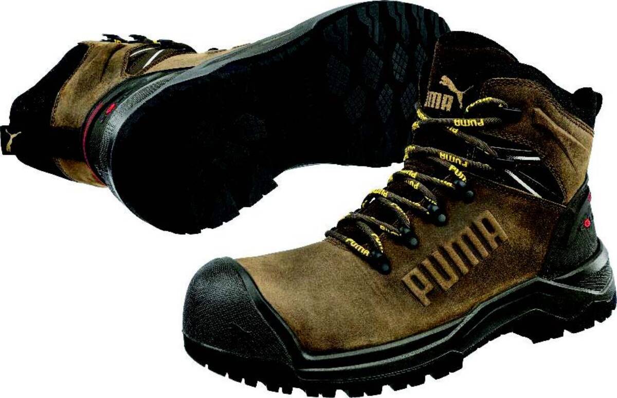 Hoge Schoen Iron Hd Brown Mid S3S FO Lg