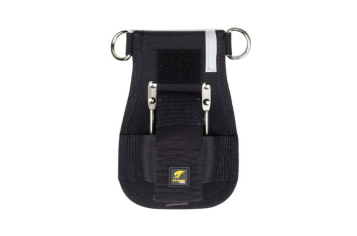 Houder Mobiele Pinautomaat - Holster voor Horeca Riem - Zwart Leer Houder Mobiele Pinautomaat - Holster voor Horeca Riem - Zwart Leer
