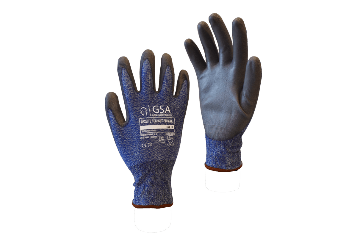 Handschoen Dexlite Techcut PU Max