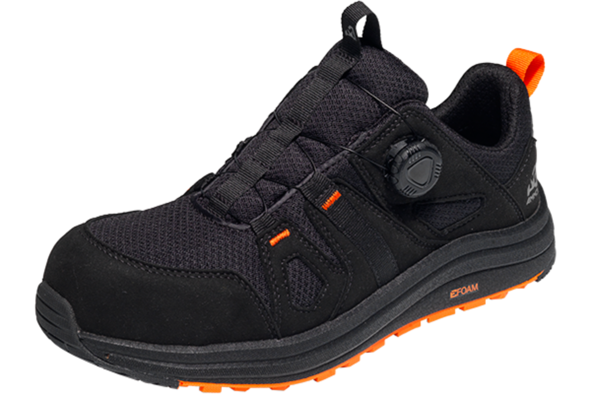 Halbschuh e-bounce disc s1ps schw/or sr Schuhe Vandeputte