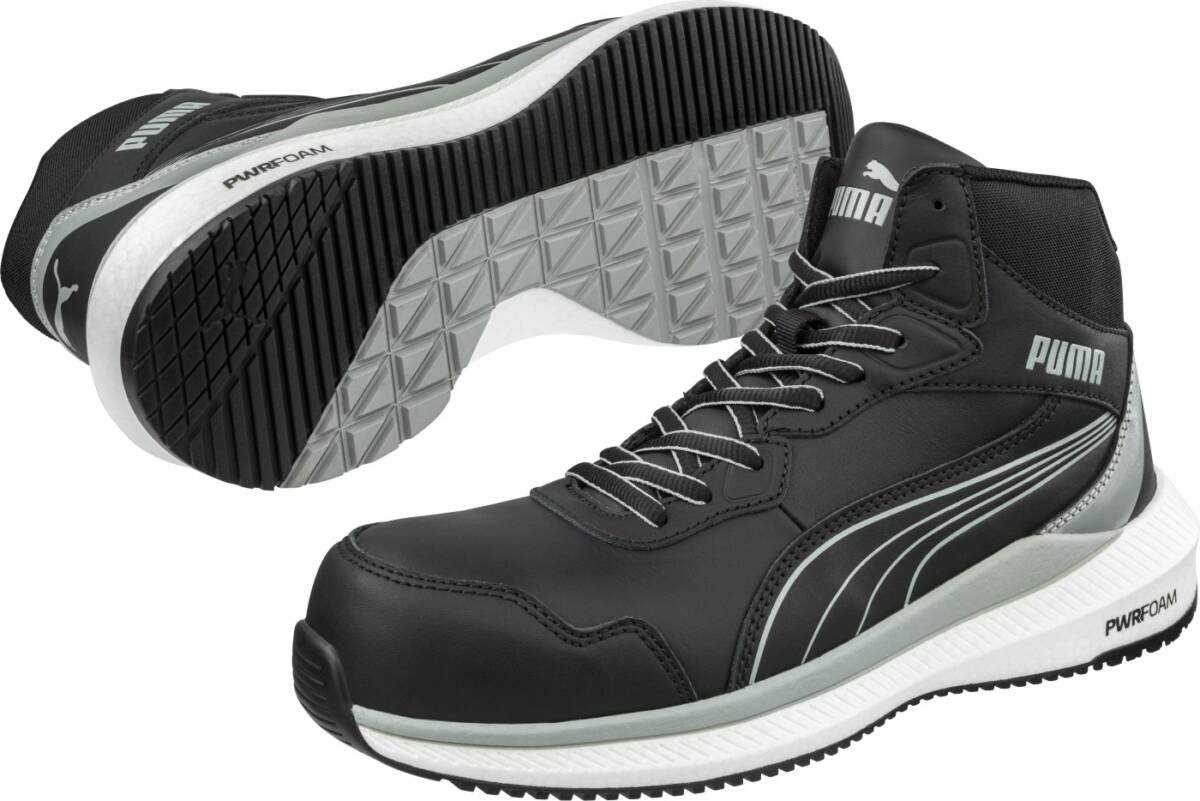 Hoge Schoen Zoom Black Mid S3S FO HRO SR