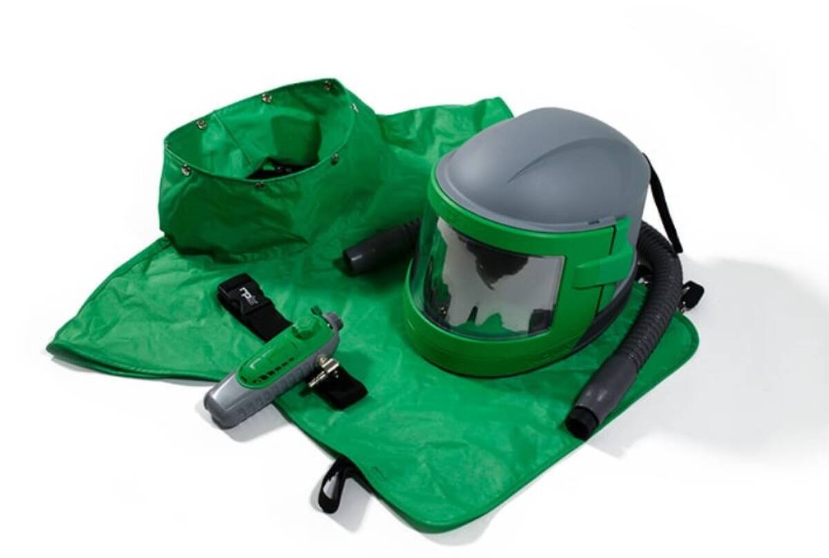 Straalhelm NOVA3 Pl met C40 Regelaar