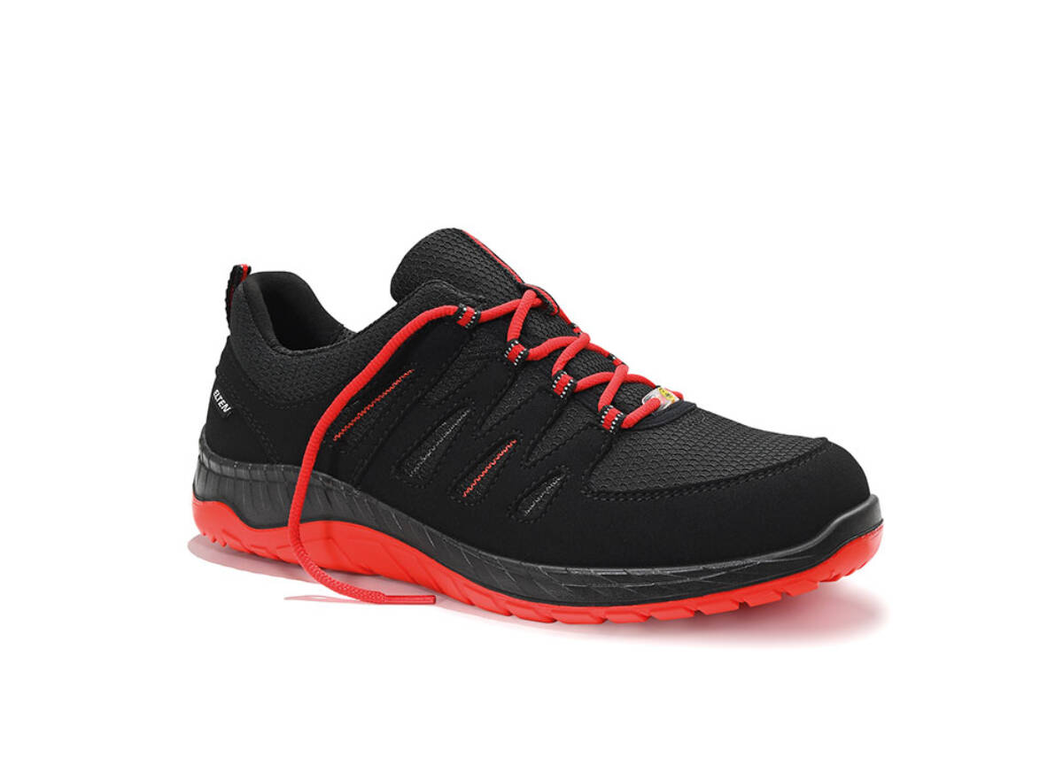 Lage Schoen Maddox Black-Red O2 SRC ESD