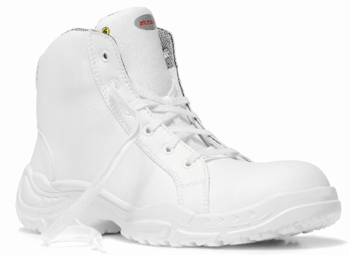 Hoge Schoen White Loop Mid S2 SRC ESD