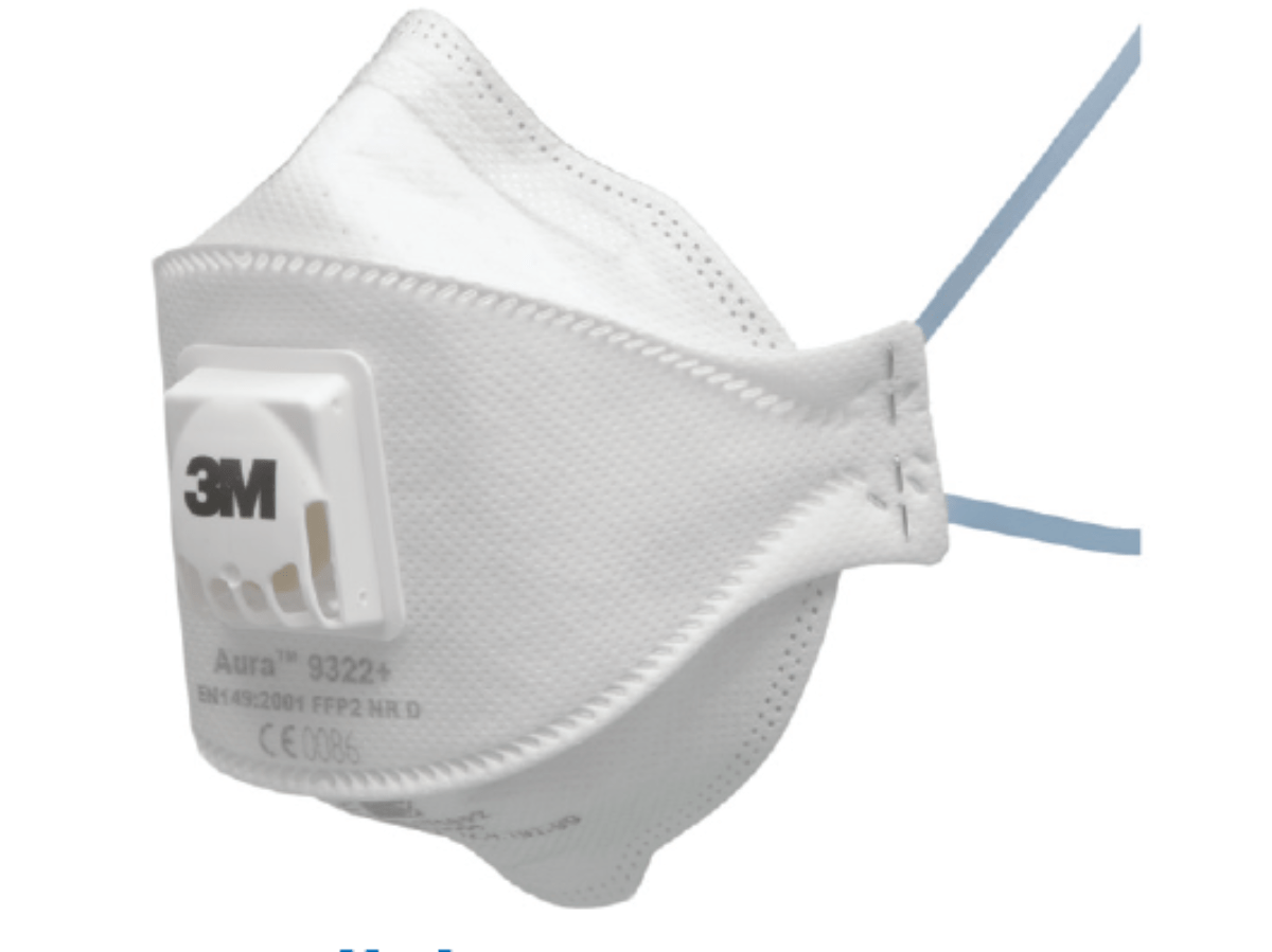 Vouwmasker P3V 9332+ Bulk