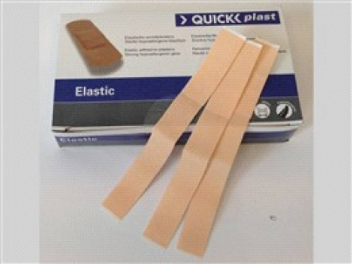 Quickplast Pleister Elast 18X2CM 100ST