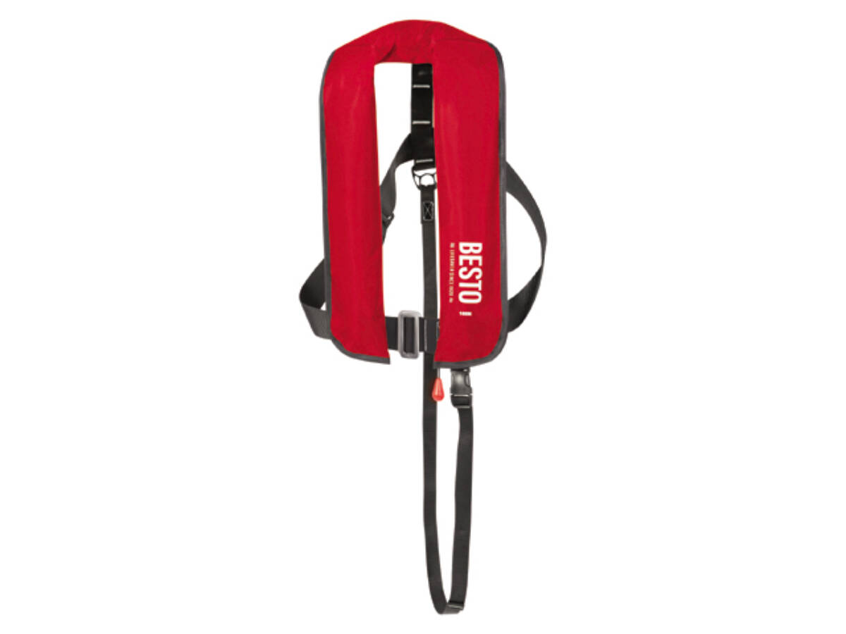 Reddingsvest Manueel Besto 165N Rood