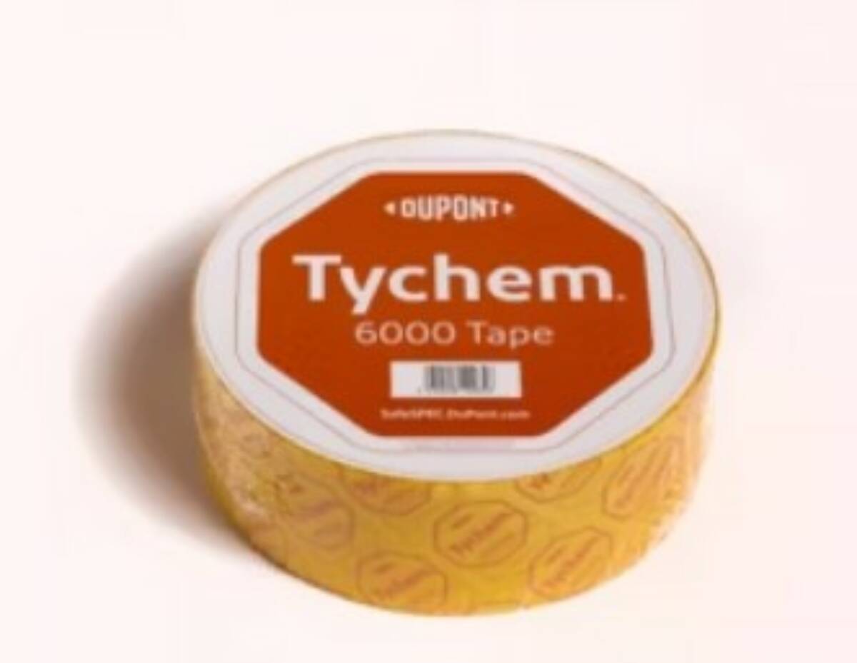 Tychem 6000 Afplaktape Geel
