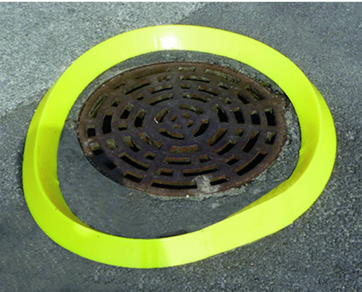 Spill barrier 300x10x7cm Opvangsystemen Vandeputte Safety Experts