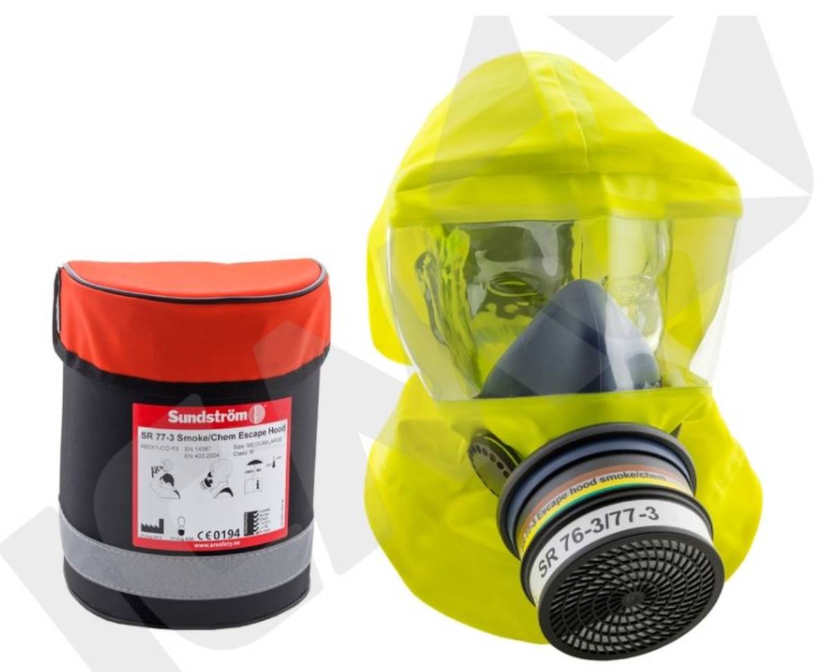 Vluchtmasker SR77-3 M S/M ABEK1COP3