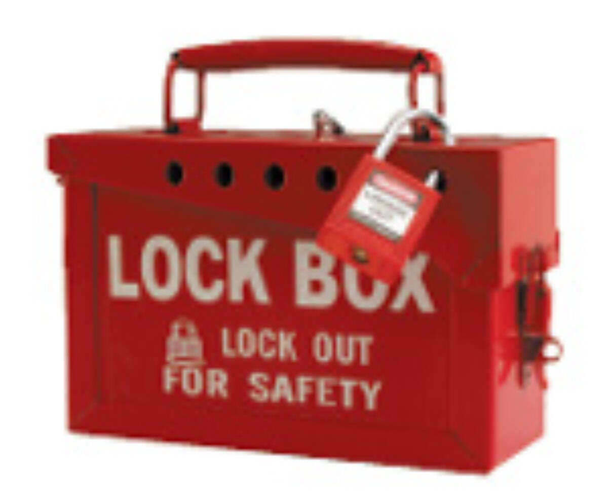 Draagbare Group Lock Box Rd 065699