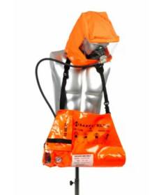 Escape hood elsa-15-b composite empty - Evacuation - Vandeputte Safety ...