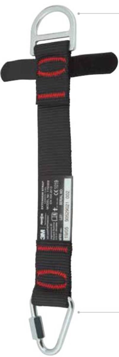 Verlengstrop 40CM Zwart 1150909