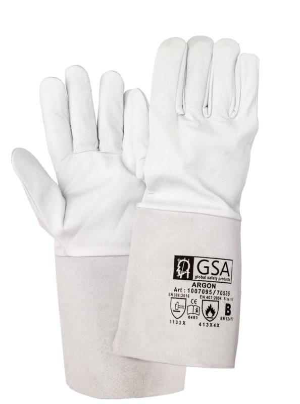 Glove welding argon Mechanical protection Vandeputte Safety Experts