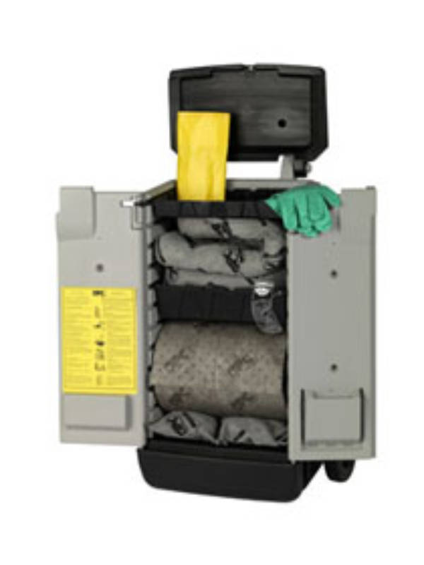 Spill kit univ mobile 69l skacart Absorption Vandeputte Safety Experts