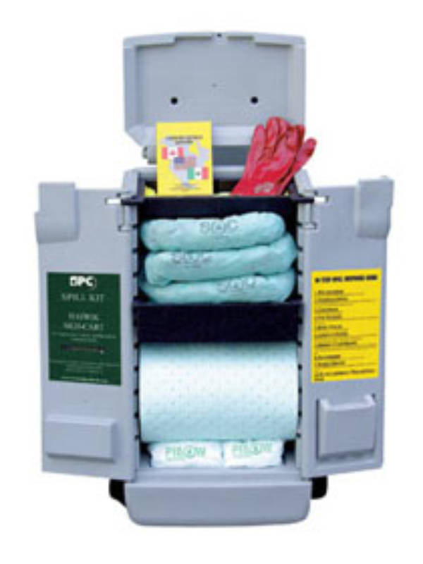 Spill kit univ mobile 69l skacart Absorption Vandeputte Safety Experts