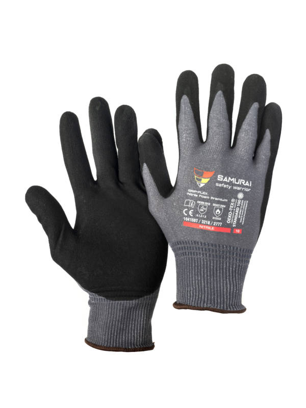Glove gripflex nitril foam premium Mechanical protection