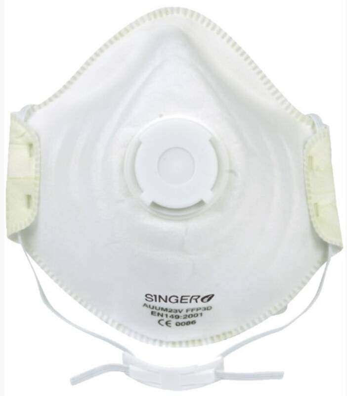 Dust mask p3vd nr singer Dust masks Vandeputte Safety Experts