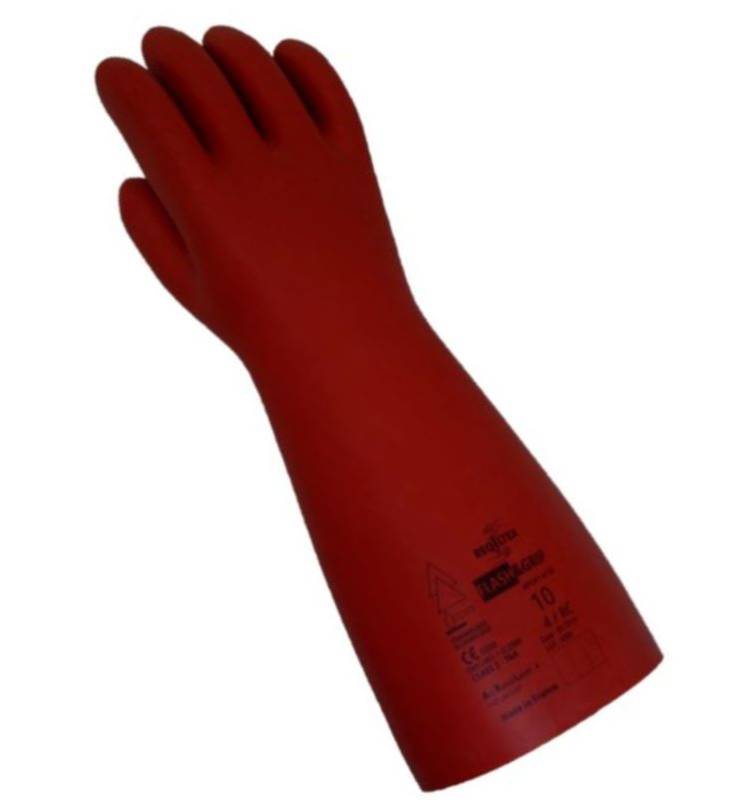 Pack de 10 taille xl rouge/noir Dekton nitrile enduit de protection travail gants diy 