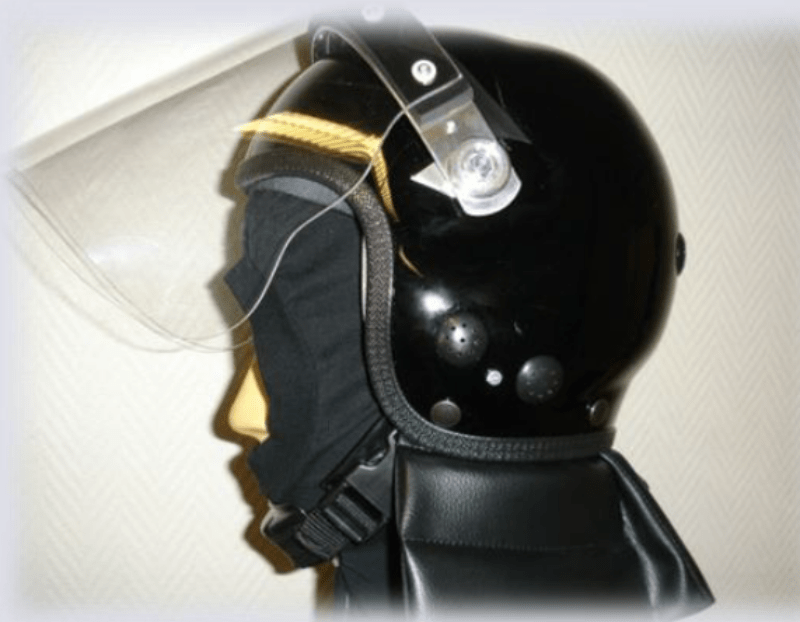 Riot helm riot boss - Politie helmen - Vandeputte Safety Experts