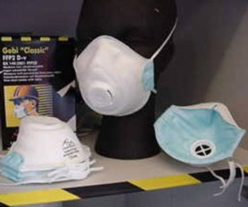 Dust mask p2vd nr gobi Dust masks Vandeputte Safety Experts