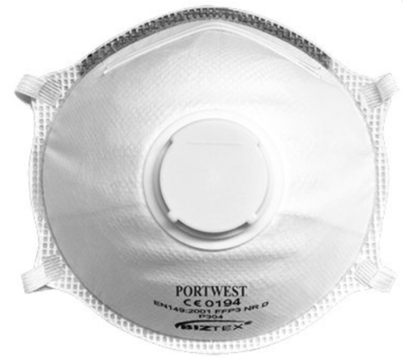 Masques anti-poussière FFP3V - Masques, protection respiratoire