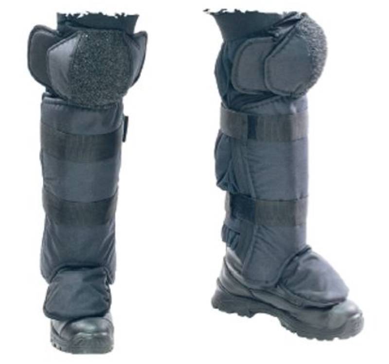 Riot beenbescherming leg guard 08 Openbare orde Vandeputte Safety