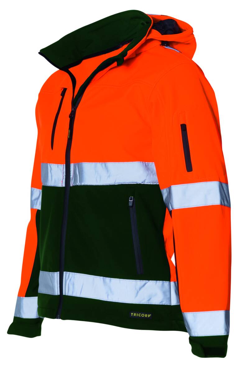 Softshell Hiviz Bicolor